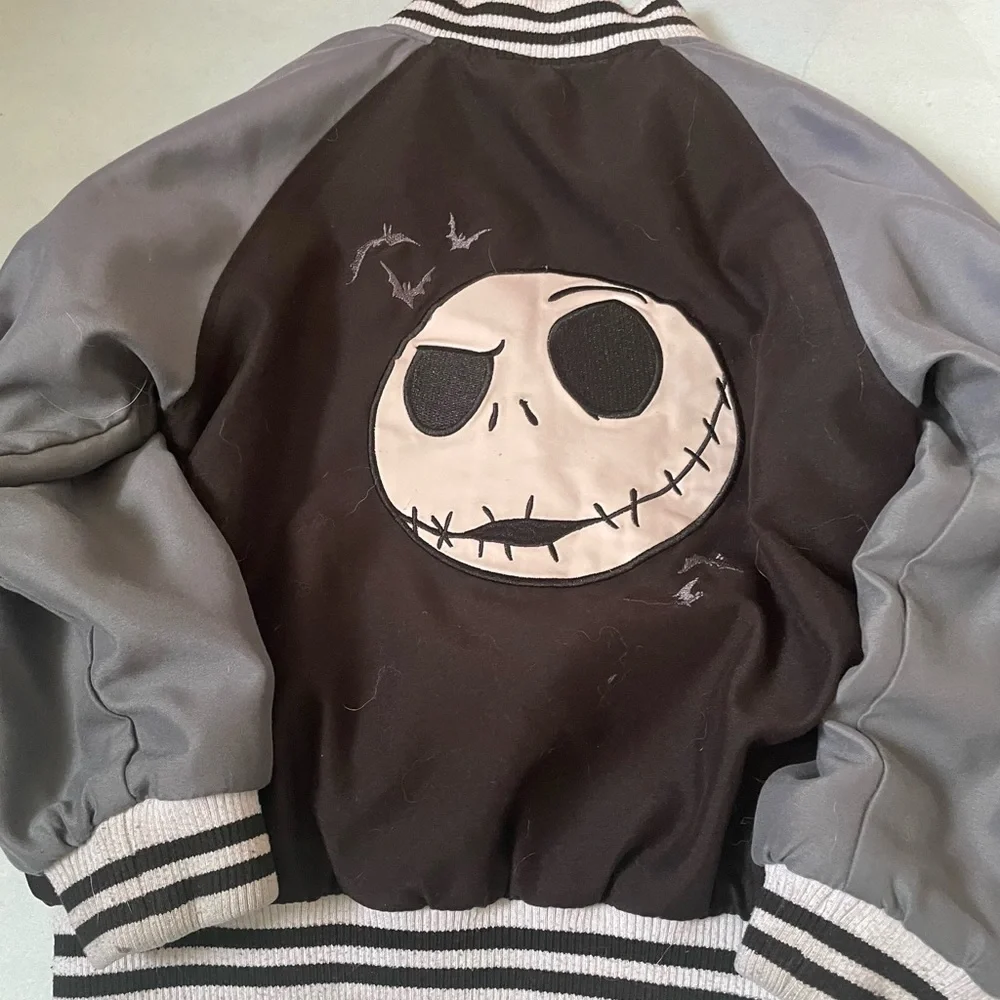 GUC Disney | Nightmare Before Christmas Jack Skellington Varsity Jacket | Sz 4T